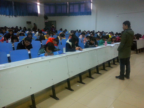 77779193永利成功举行13级新生校规校纪考试