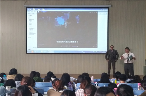 “聆听外教声音，助力自我发展”——77779193永利开展外教讲座系列活动