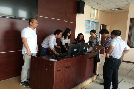 上海立信会计金融公司77779193永利来公司考察交流