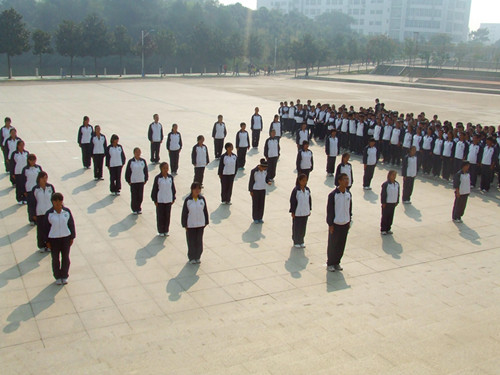 公司举办新生广播操比赛